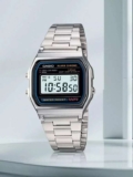 CASIO Retro Classic Unisex Digital Steel Bracelet Watch ( Brand New boxed with papers ) A158WA-1YES Silver – sold by saving.point