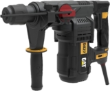 CAT DX27 Rotary Hammer 1500W SDS-Plus 5.0J Impact 4-Mode Drill Hammer Chisel 32mm Masonry 40mm Wood Anti-Vibration Magnesium Gearbox Side Handle Included