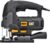 CAT DX54 Jigsaw 750W SDS Quick-Change Variable 800-3000/min 80mm Wood 10mm Steel Cut Aluminium Base LED Light Blower 45 Bevel Includes Blades & Accessories