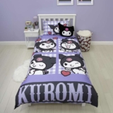 CHARACTER WORLD Hello Kitty Officially Licensed Rebel Design Single Duvet Cover Set – Prime Exclusive