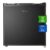 CHiQ 31L Table Top Mini Freezer, Dark Inox, E Rated