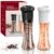 CIRCLE JOY Salt and Pepper Mills Manual Grinder Set 180ml with Adjustable Ceramic Blades, Glass Body Shakers – Sold By CIRCLEJOYEU/FBA