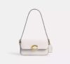 COACH Zoe Shoulder Bag in Brass / Chalk