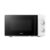 COMFEE 20L Compact White Microwave Oven, 700W Solo Manual Countertop Microwave with 5 Power Levels, Quick Defrost, Easy Clean