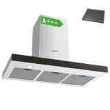 COMFEE 90cm Stainless Steel Chimney Cooker Hood with Gesture Control