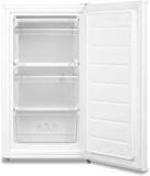 COMFEE RCU60WH2(E) 60L Freestanding Under Counter Upright Freezer, 4-Star Freezer up to -24C, 3 Storage Compartmen, Adjustable Thermostat, Reversible Door, White