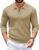 COOFANDY Mens Jumper Long Sleeve Poloshirt Knitted Pullover. XL – Sold by COOFANDYs Fashion / FBA