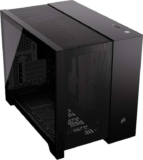 CORSAIR 2500D Airflow Black Dual Chamber Tempered Glass Micro ATX PC Case
