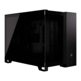 CORSAIR 2500X Black Dual Chamber Tempered Glass Micro ATX PC Case