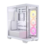 CORSAIR 3500X ARGB Mid-Tower ATX PC Case Panoramic Tempered Glass ARGB Fans Included At Checkout Like New Amazon Resale (6 In Stock)