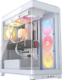 CORSAIR FRAME 4500X RS-R ARGB Panoramic Glass Mid-Tower PC Case White