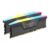 CORSAIR Vengeance RGB Grey 16GB 6000MHz DDR5 Dual Profile Memory Kit