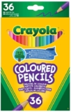 CRAYOLA Colouring Pencils – Assorted Colours (Pack of 36)
