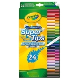 CRAYOLA SuperTips Felt Tip Washable Markers – Assorted Colours (Pack of 24) Amazon Haul