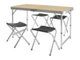 CRIVIT Camping Table & Stool Set