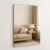 CROWNSHOP 2PCS Mirror Tiles 4030×0.3cm Self Adhesive Glass Mirror Frameless Wall Mirrors DIY Bathroom Wall Decor for Bathroom Living Room Kitchen (2, 4030cm)