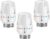 CROWNSHOP 3PCS Thermostatic Radiator Head Thermostatic Radiator Valve Heating System Temperature Control Heads for Home Office