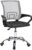 CROWNSHOP Ergonomic Office Chair with Lumbar Support – Adjustable Height Mesh Computer Chair 360 Swivel Executive Desk Chair for Home Office Grey