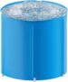 CROWNSHOP Portable Foldable bathtubs for Adults Freestanding Soaking Installation-Free Hot Bath Ice Bath Adult SPA for Student Home Camping (Blue)