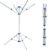 CROWNSHOP Rotary Washing Line 4 Arms 15M Metres of Clothes Line 91x91x160cm Washing Line Airers Clothes Airer Outdoor Portable Foldable Freestanding for Indoor Outdoor Dryer Caravan