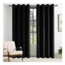 CUCRAF Blackout Curtains Velvet 2-Panels 46×90 Ring Top Thermal Insulated