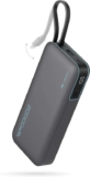 CUKTECH 45W Power Bank, 20000mAh Portable Charger with Built in USB C Cable – Black – Sold by CUKTECH Direct FBA