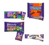 Cadbury Dairy Milk 4 Pack – Freddo / Caramel Freddo / Curly Wurly / Little Bars (Nectar Price)