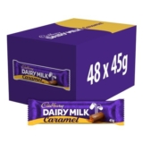 Cadbury Dairy Milk Caramel Bar, 45 G Pack of 48 – £22.49 S&S