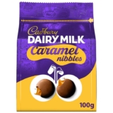 Cadbury Dairy Milk Caramel Nibbles / Buttons / Crunchie Rocks Chocolate Bag 100g (Clubcard price)