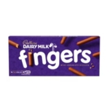 Cadbury Dairy Milk Fingers Milk Chocolate Biscuits Tray 114 G