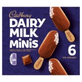 Cadbury Dairy Milk Minis Ice Creams 6 x 50ml (300ml)