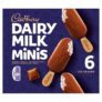 Cadbury Dairy Milk Minis Ice Creams 6 x 50ml (300ml)