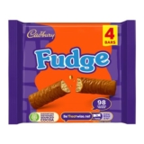 Cadbury Fudge Bars 4pk