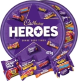 Cadbury Heroes Chocolate Share Tub, For Gifting, 475g
