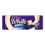Cadbury Oreo White Chocolate Bar with Biscuit Pieces – £1.28 S&S