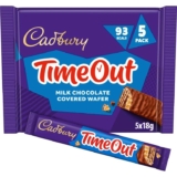 Cadbury Timeout Bars, Multipack 5 Bars x 18g – 71p / 64p S&S