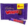 Cadbury Wispa 4 x 27.75g Multipack Chocolate Bar – Nectar Price