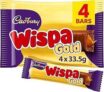 Cadbury Wispa Gold Chocolate Bar 4 Pack Multipack 153.2g – Nectar Price