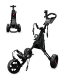 Caddytek CaddyLite 11.5 V3 3 Wheel Golf Push Cart – Lightweight, Easy To Fold