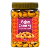 Cajun Coated Cashews, 907g – Instore