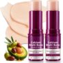 Calcium Multi Balm Stick, 9g Calcium Multi Balm, Collagen Moisturing Stick, Wrinkle Core, Moisturizing Cream, Hydrating, Firming Skin, Suitable for Eyes, Neck, Face (2Pack)
