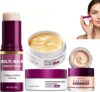 Calcium Volume Multi Balm Stick Under Eye Patch 60ea Calcium Eye Cream Collagen Firming Bundle Set, Eye Hollow Plumping, Smoothing & Depuffing, Long-Lasting Hydration, Daily Anti-Aging Support