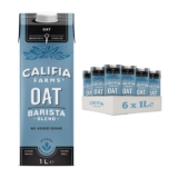 Califia Farms Oat Barista Blend with Calcium – Dairy Free, Lactose Free, Vegan (6 x 1L) (£9.02 / £8.52 max S&S)