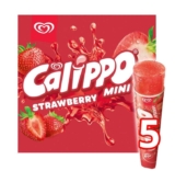 Calippo 5 x 80ml Mini Strawberry / Cola Ice Lollies – with Nectar