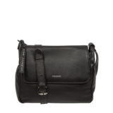 Callie Black Leather Cross Body Bag