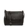Callie Black Leather Cross Body Bag