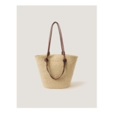 Callie Thorpe X Monsoon Straw Tote Bag