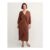 Callie Thorpe X Monsoon Twist Textured Kaftan Dress Bronze