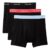 Calvin Klein Mens 3 Pack Boxer Briefs with Logo Waistband