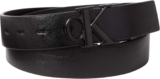 Calvin Klein Mens Ck Buckle Tumbled 35mm Adj/Rev Lv04d7049g Belts (pack of 1)